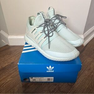 Adidas Green Sneakers Lightweight Knit Design